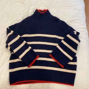 Zara striped oversized sweater size M